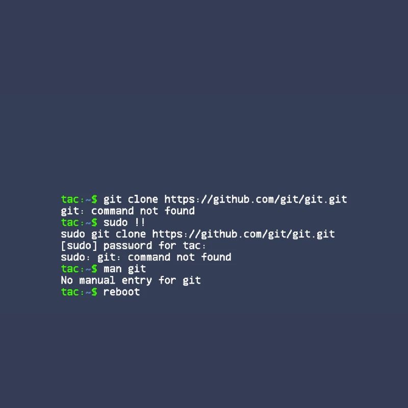 linux shell git clone