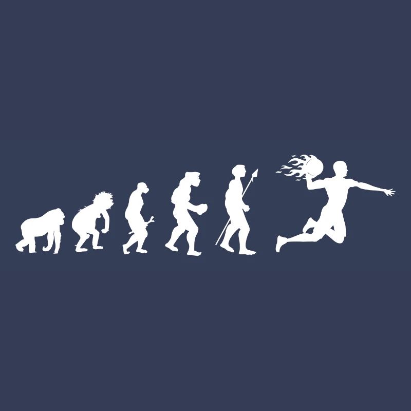 Handball evolution gift idea