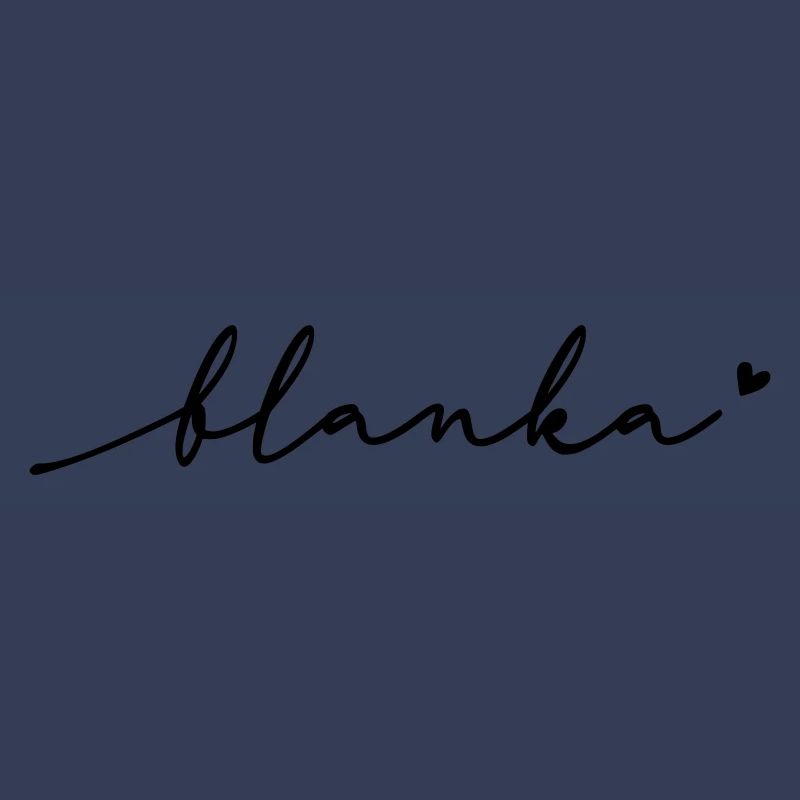 Blanka Cursive Name