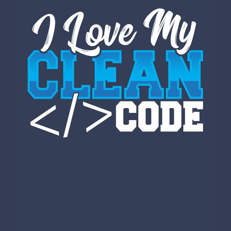 Programmierung Ich liebe meinen sauberen Code