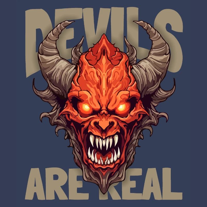 Horror, Devil Devil, Funny Devil Saying