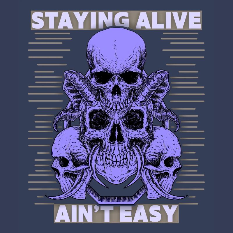 Skulls, Saying Staying Alive, Devil's Skull
