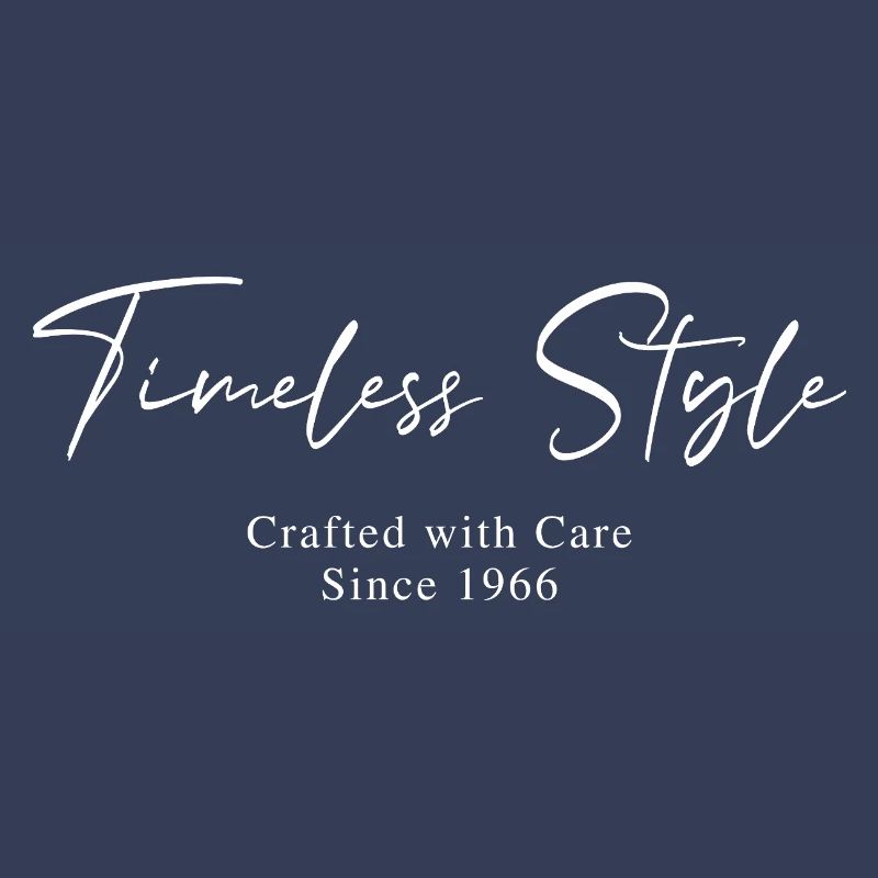 Timeless style since 1966 Script Typography