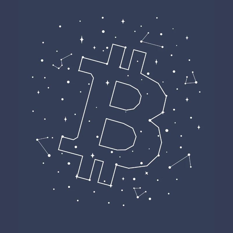Sternbild Bitcoin Constellation Kryptowährung
