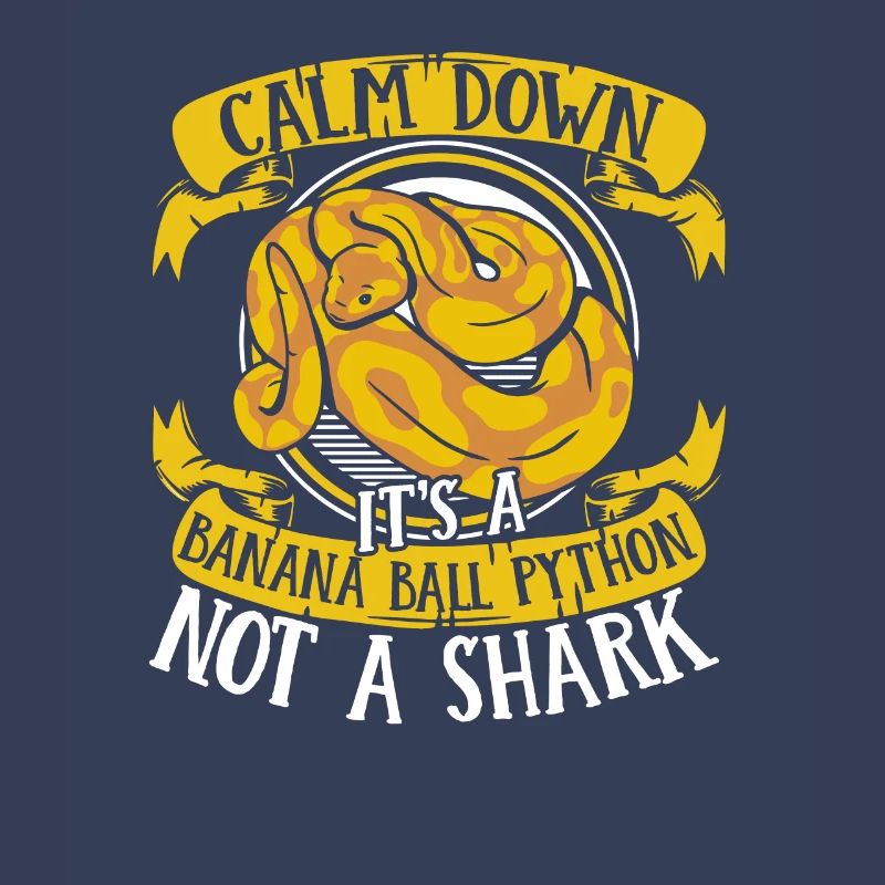 Calmez-vous, ce n’est pas une boule de banane de python de requin