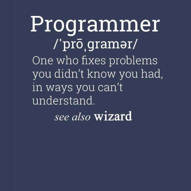 Programmeur Définition