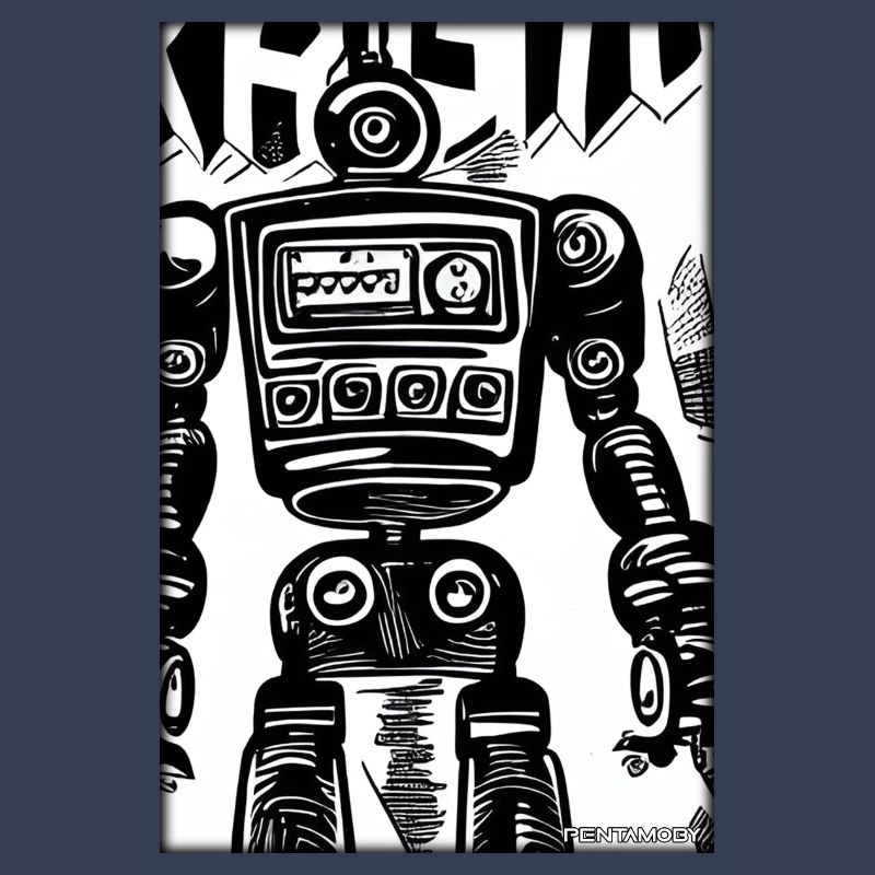 Robot Comic Future Cyborg Machine Technology