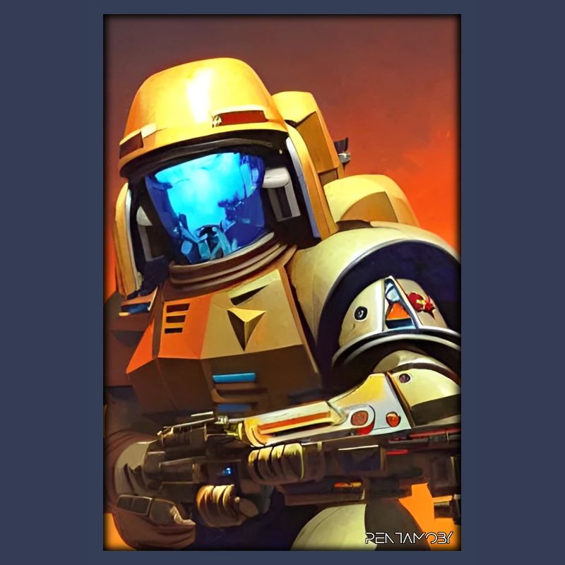 Kampfbot Robot Super Soldier Machine Warrior