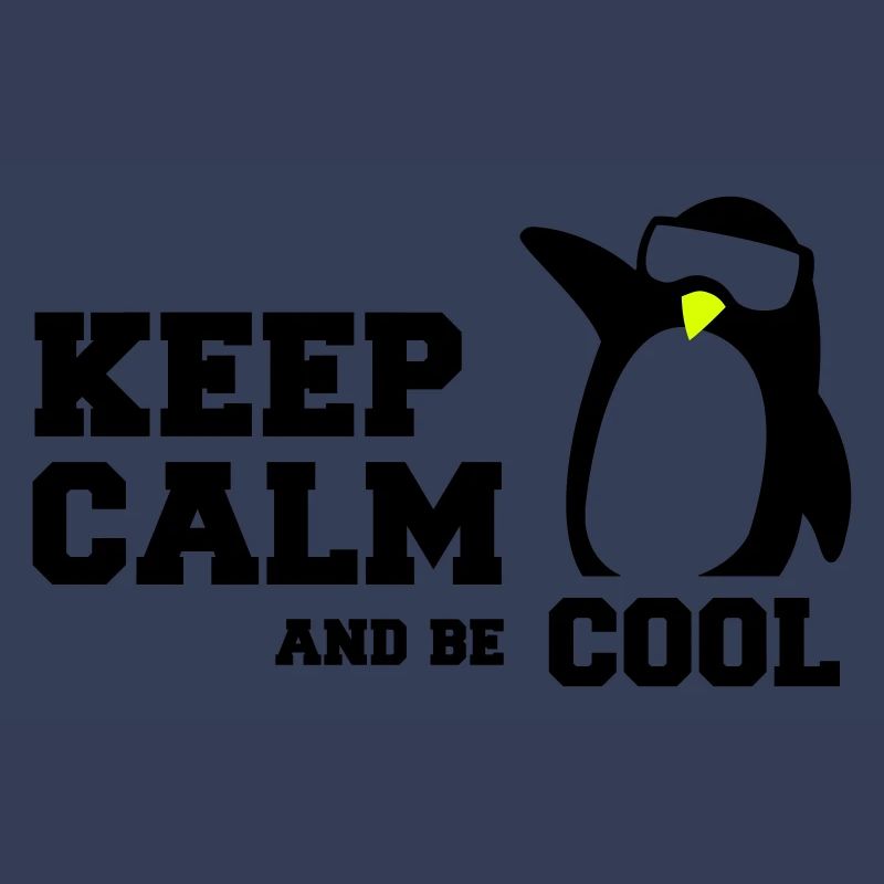 penguin keep calm