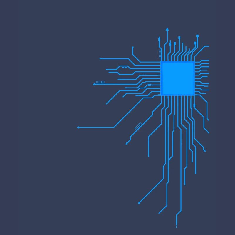 platine blau computer pc Admin Core cpu Nerd code