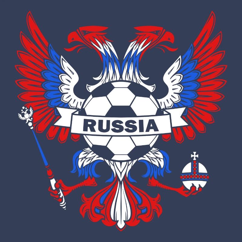 Drapeau de la Russie Moscou Poutine nation russe