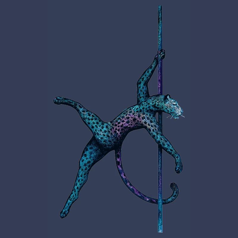 Pole Dance Leopard Pole Dancer Pole Gift