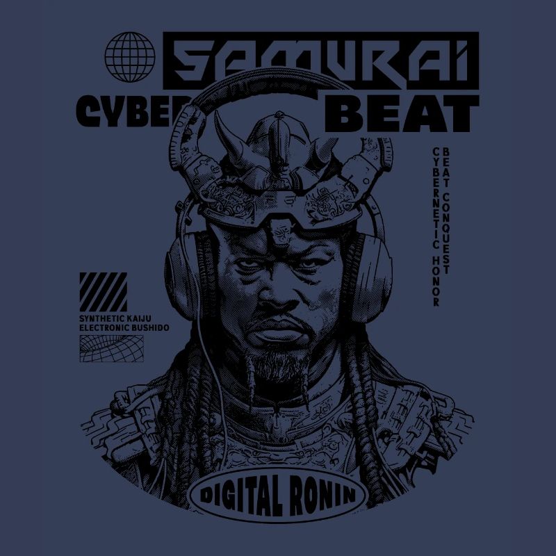 Chemise Tech Samurai Sci-Fi