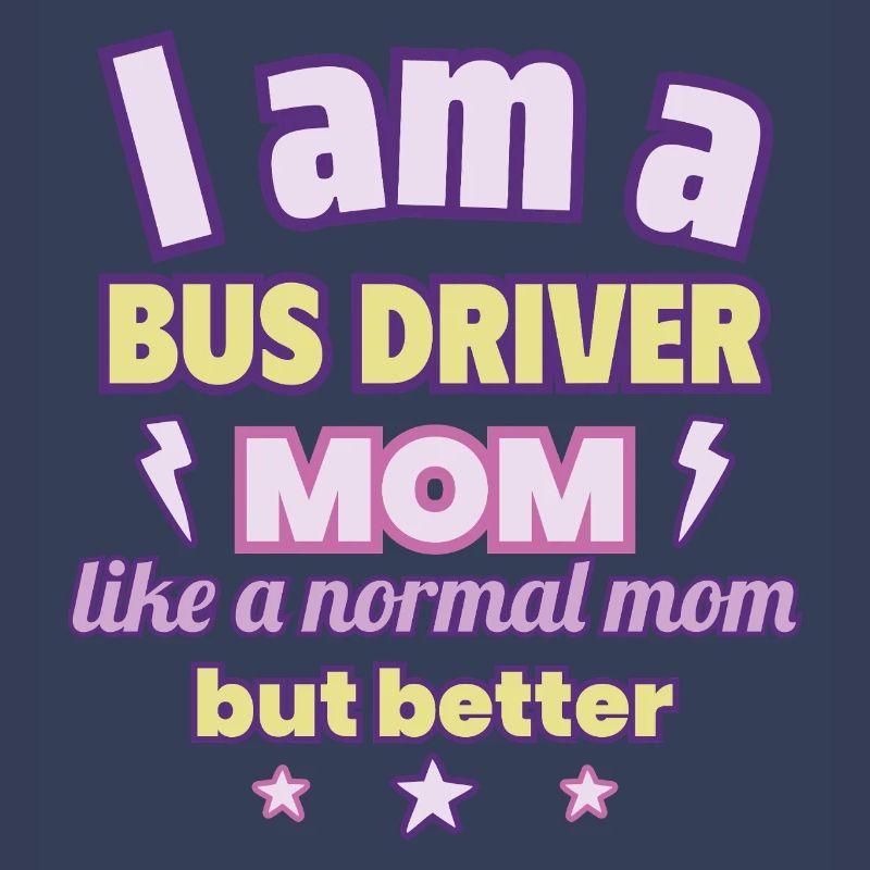 Busfahrerin-Mama, Muttertag Geschenk, Verkehr