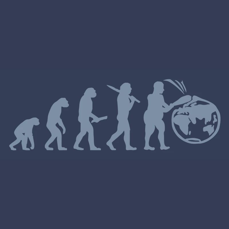 Evolution planet earth world