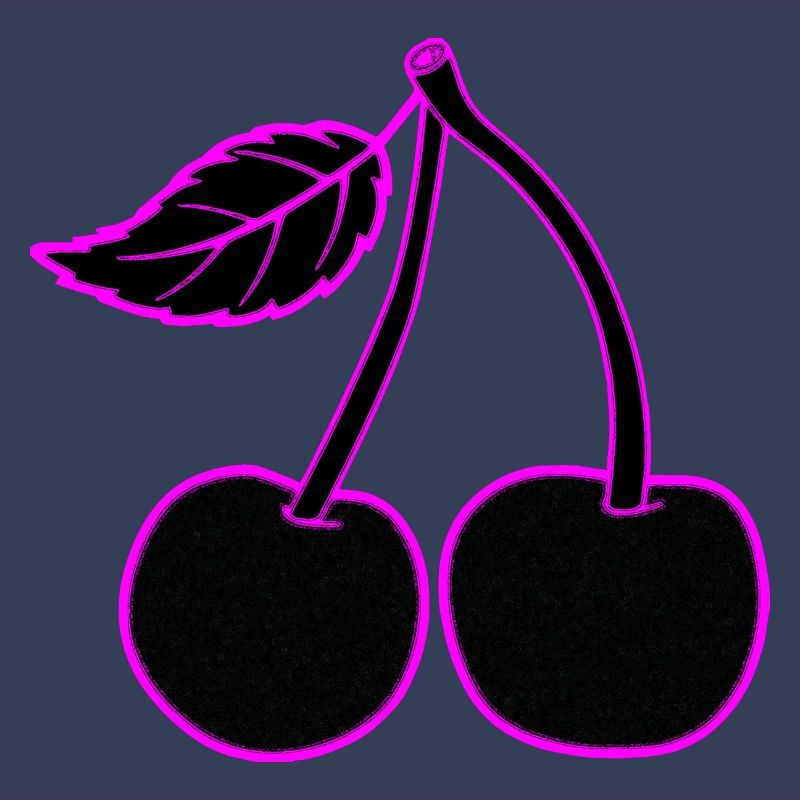 Neon Kirsche Pink, dezent oder präsent