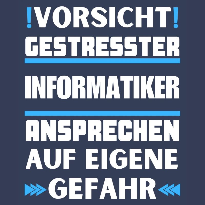 Don't talk to a stressed computer scientist!