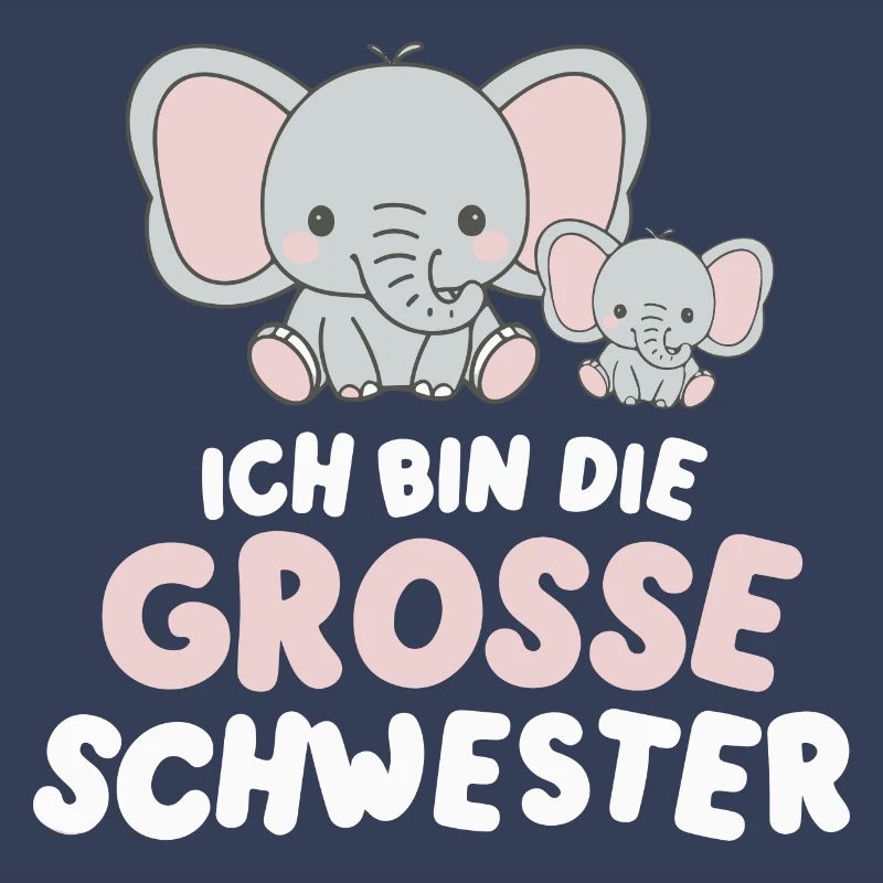 Ich werde große Schwester Elefant