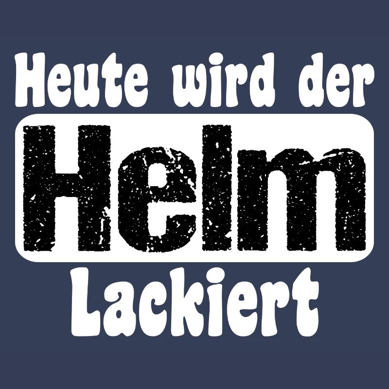 Heute wird der Helm lackiert Schwarz
