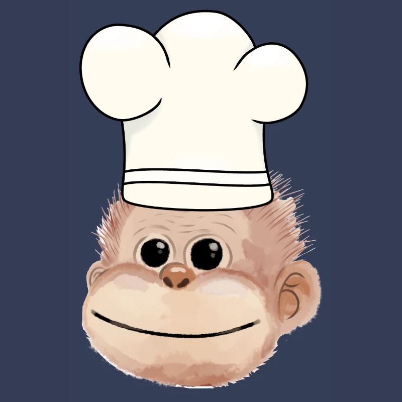 Monkey Chef Restaurant Chef Hobby Chef