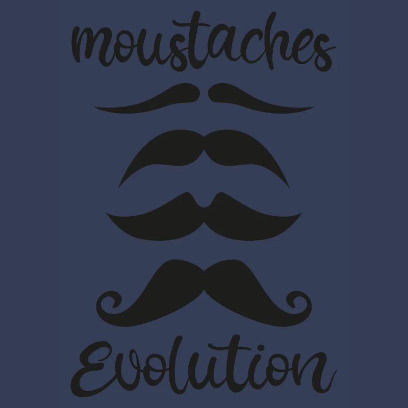 Moustache evolution