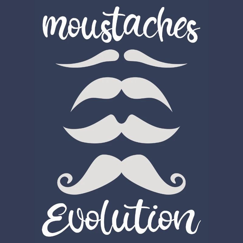 Schnurrbart Evolution