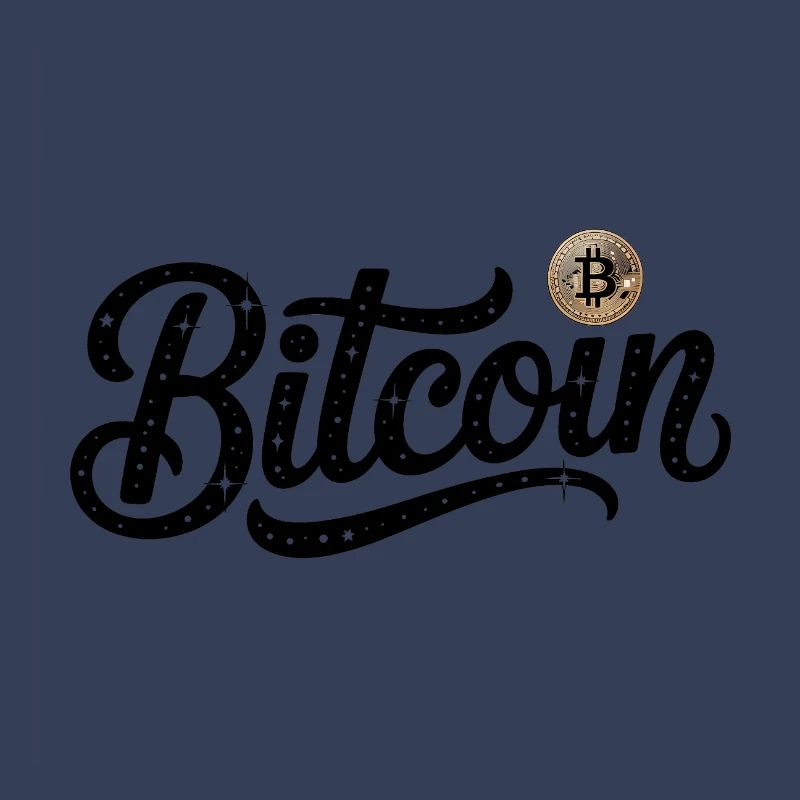 Bitcoin Logo - Crypto Coding Sticker