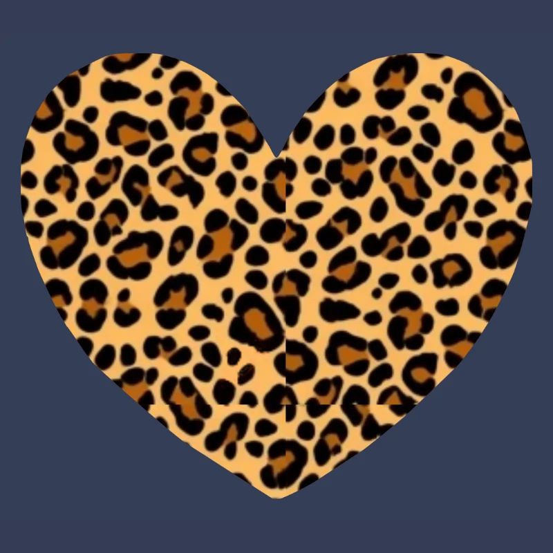 Heart Pattern Leopard Gift