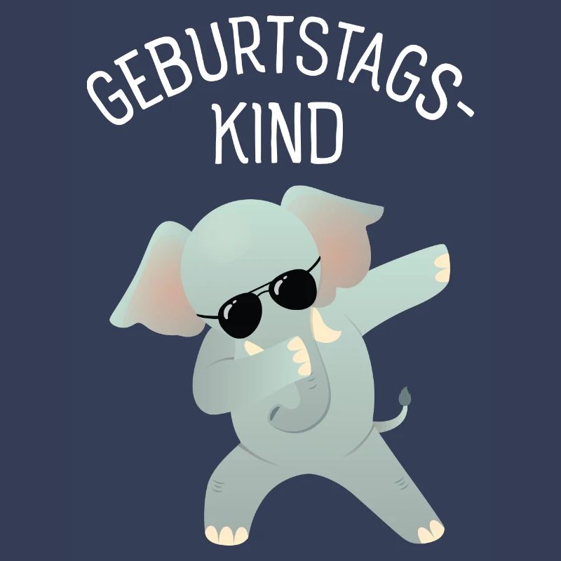 Geburtstagskind Dabbing Elefant Dab Geschenk