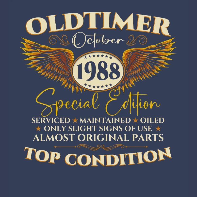 Oldtimer October 1988 34th birthday gift