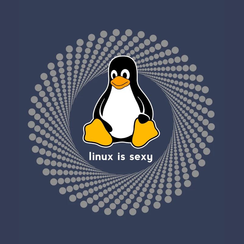 Penguin pc Computer Nerd sysadmin program geek