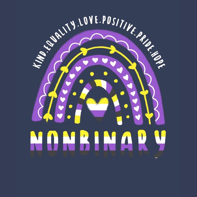 Nonbinary Pride Nonbinary Regenbogen