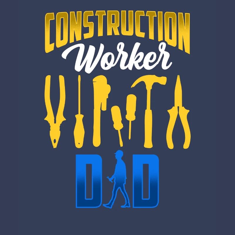 Construction Worker Father Construction Team Construction Site Teamwork