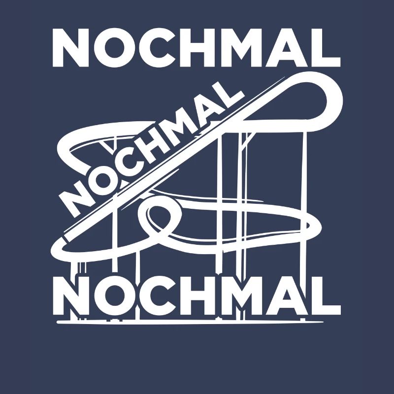 Nochmal Freizeitpark Rollercoaster Achterbahn