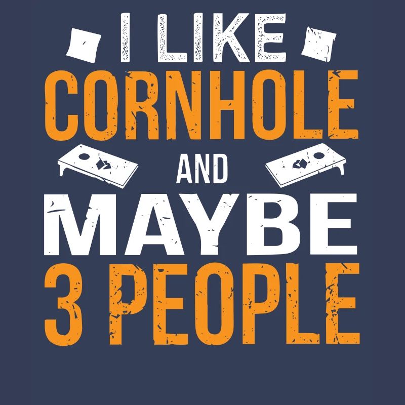 Cornhole, cornhole, cornhole player