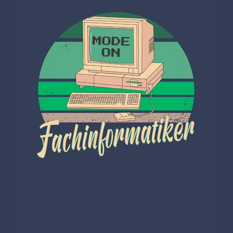 Fachinformatiker Computer Programmierer Vater