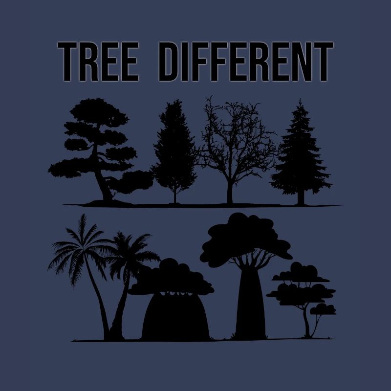 Tree Different - be different - be yourself