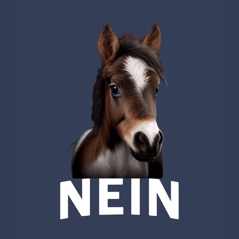 Statement Pferd, Nö Fun, Einfach Nö, Nein