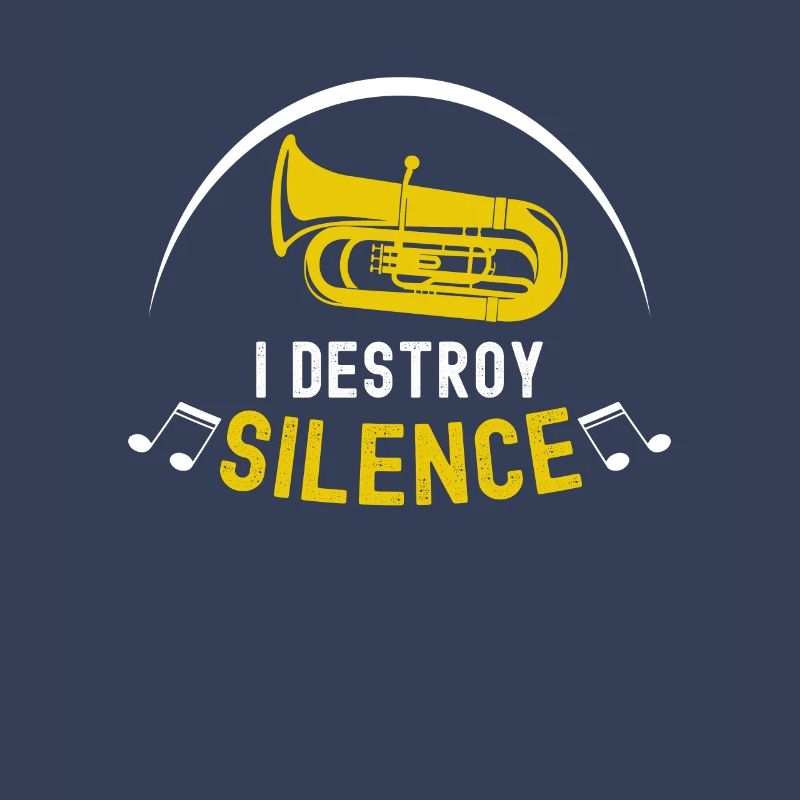 Deep brass marching baritone euphonium