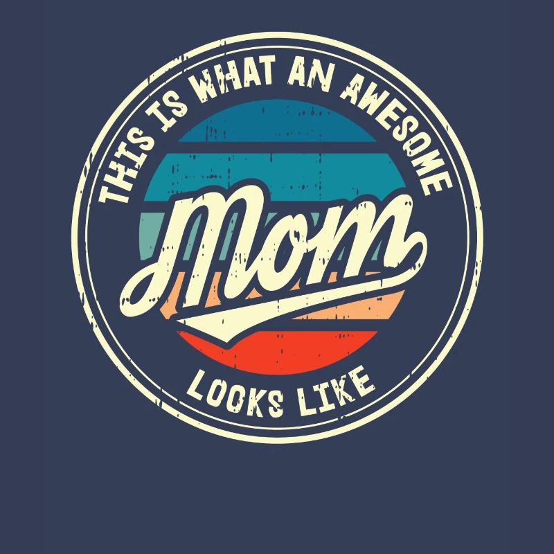 Muttertag Mutter Mummy Erster Retro Geschenk