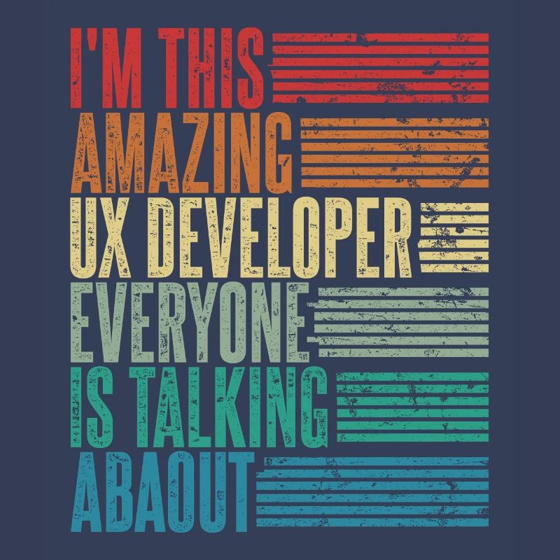 Ux Developer Ux Developer Gift Retro