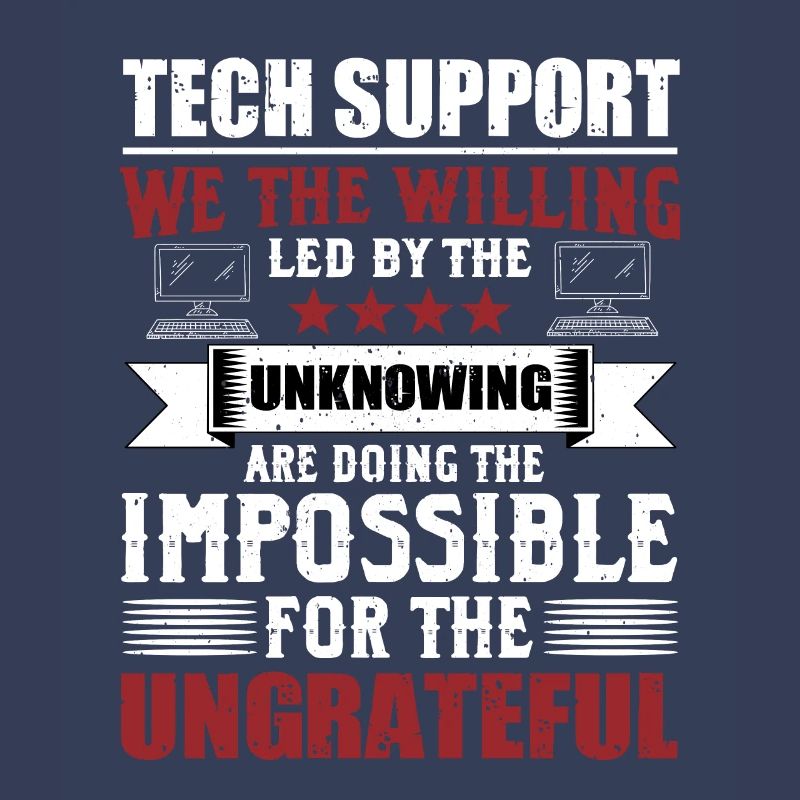 Drôle de support technique Sysadmin Humour