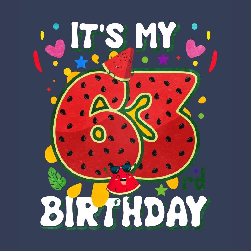 63e anniversaire Pastèque