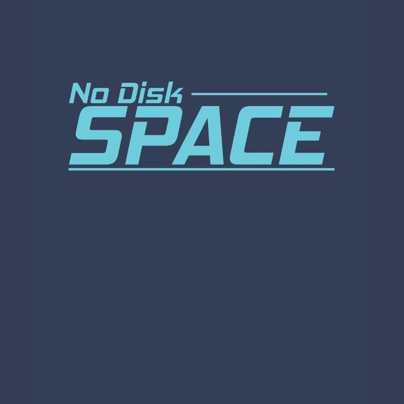 No Disk Space Retrospeichermodul