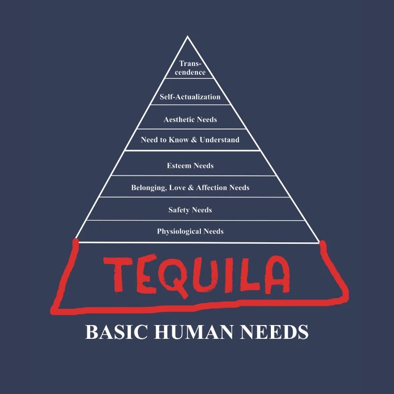 Tequila Basic Human Needs Pyramid Jeu de mots mexicain