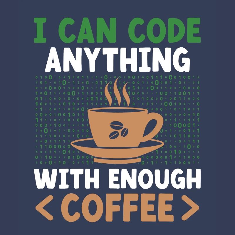 Kaffee-Codierung Programmierer Programmierer Entwickler Nerd Coff