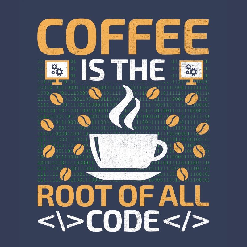 Coffee Coding Programmer Coder Developer Nerd Coff