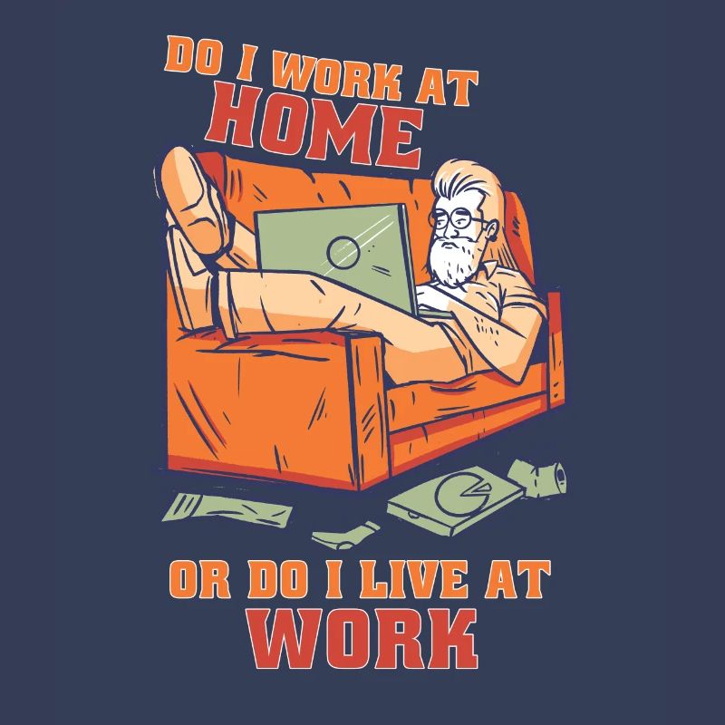 Arbeite Ich Zu Hause Oder Lebe Ich Bei Der Arbeit