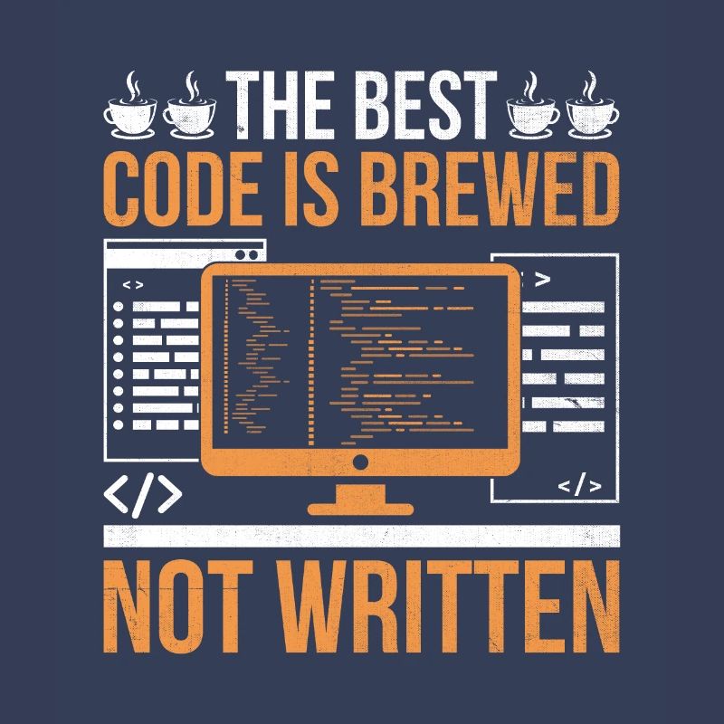 Kaffee-Codierung Programmierer Programmierer Entwickler Nerd Coff