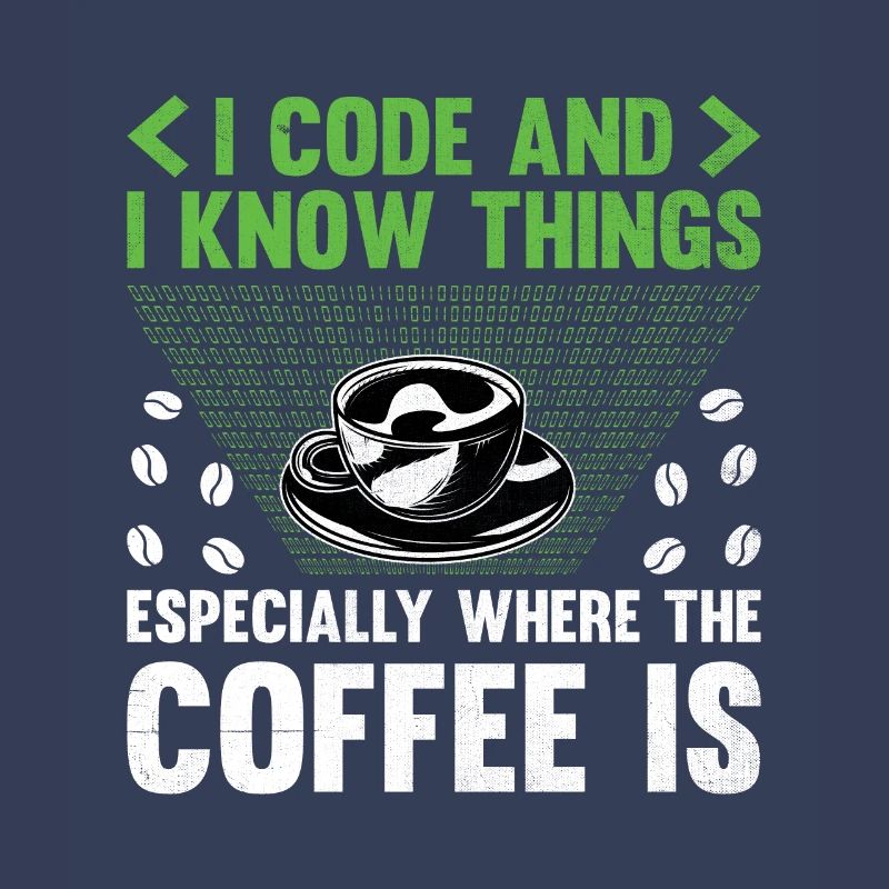 Coffee Coding Programmer Coder Developer Nerd Coff